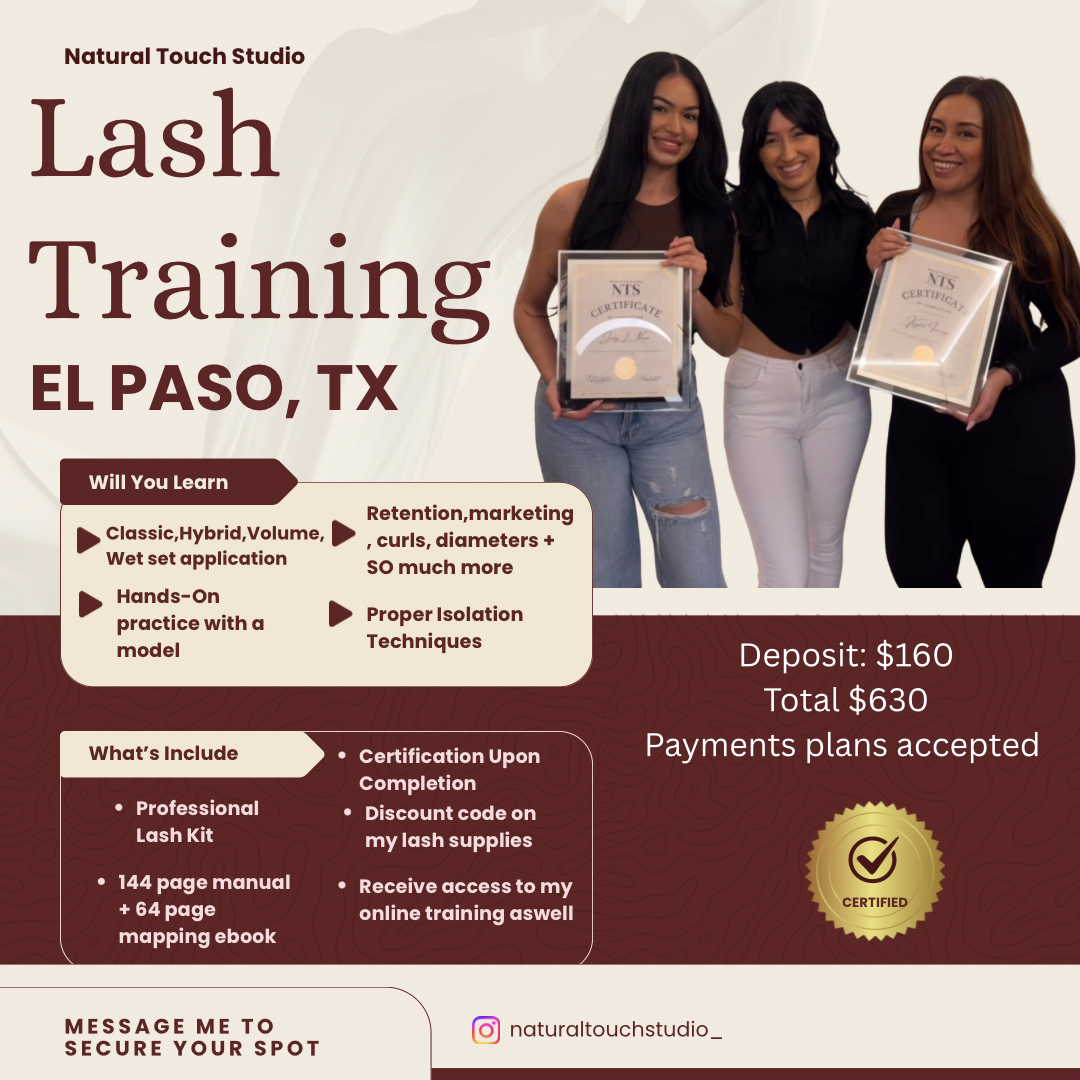 Lash Extension lash training