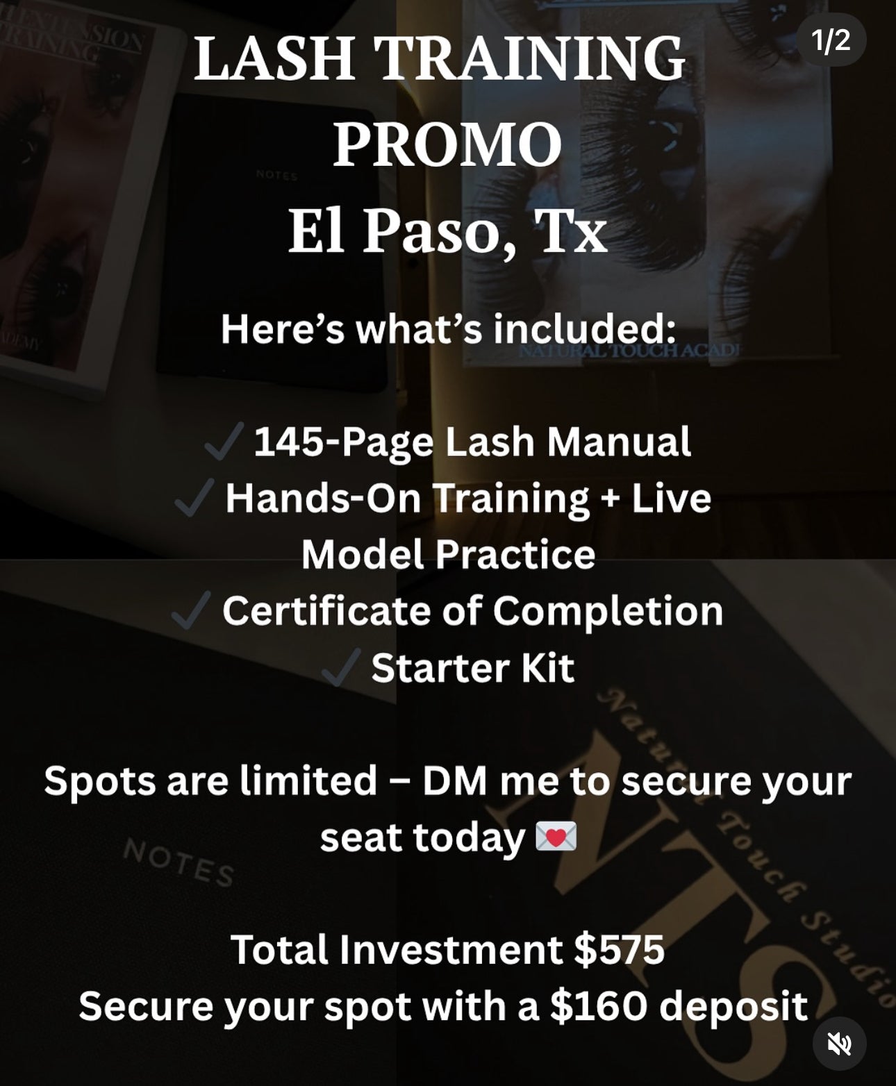 Lash Extension lash training