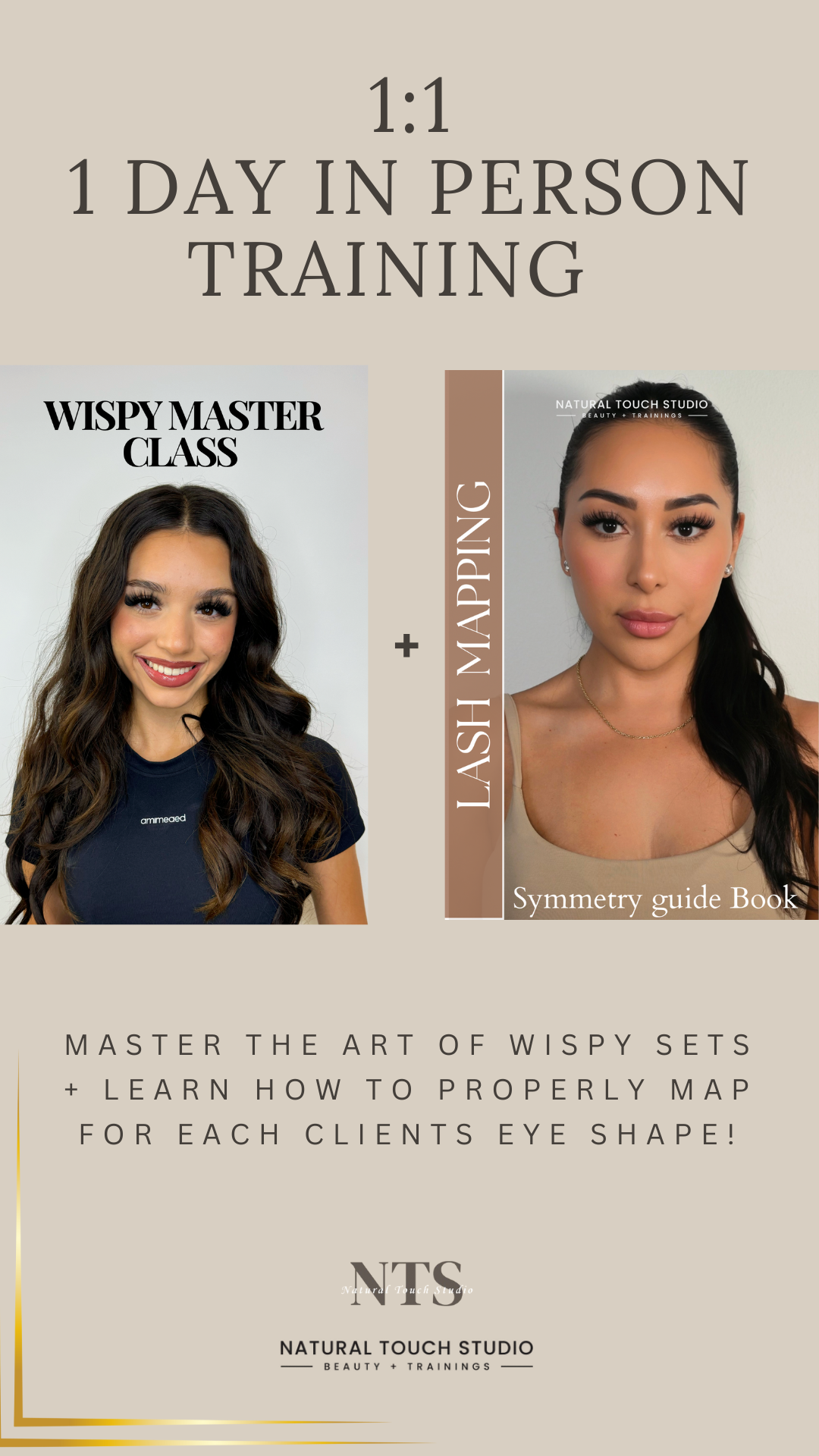 1:1 Wispy Master Class + Learn how to properly map out eyes