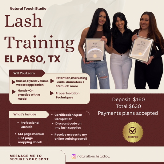 Lash Extension lash training
