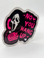 You hang up lash tile