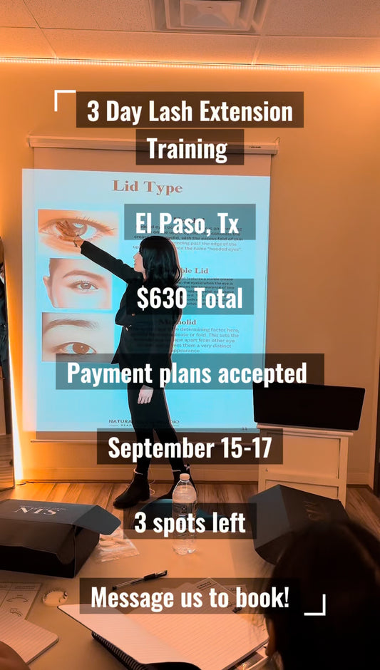 Lash Extension lash training