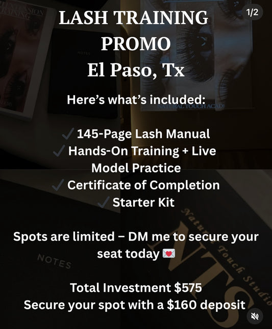 Lash Extension lash training